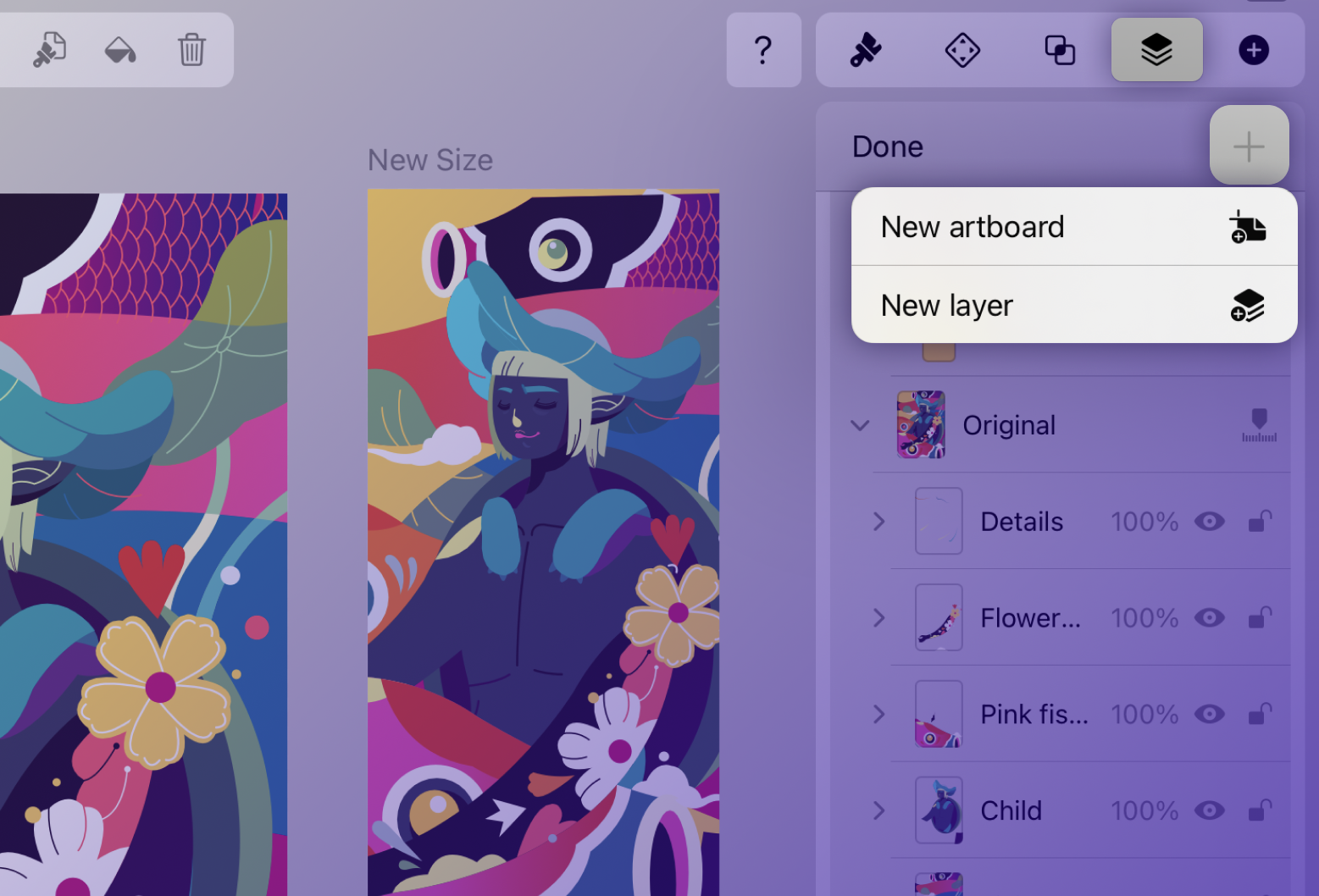 Artboards Vectornator Learn iPad